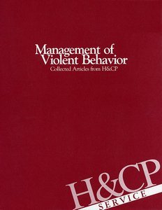 Management of Violent Behavior page