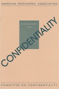 Guidelines on Confidentiality page
