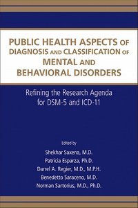 Public Health Aspects of Diagnosis and Classification of Mental and Behavioral Disorders page