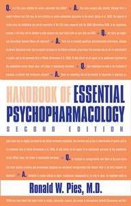 Handbook of Essential Psychopharmacology, Second Edition page