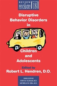 Disruptive Behavior Disorders in Children and Adolescents page