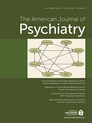 The American Journal of Psychiatry product page